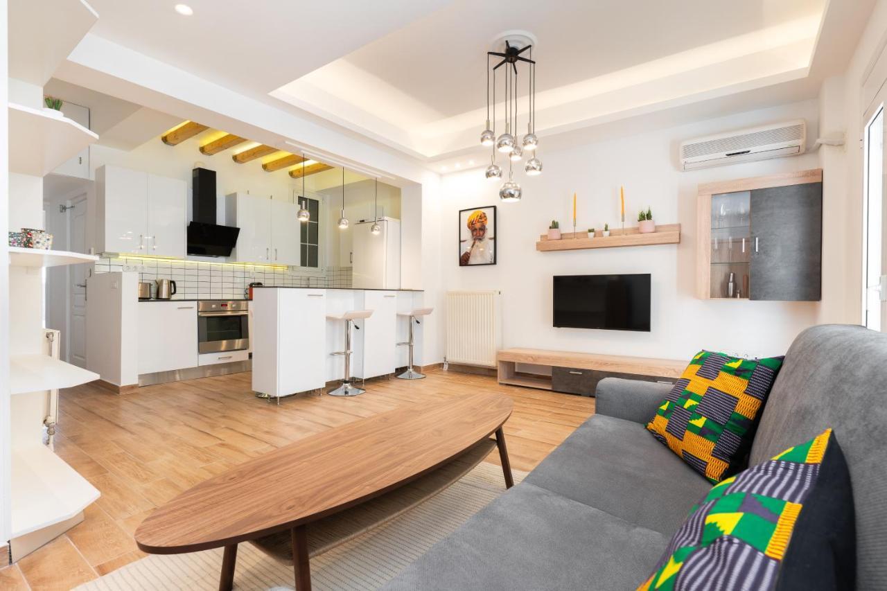 Modern Apartment, Short Walk To Acropolis Sites Athen Eksteriør bilde