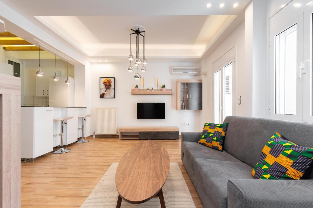 Modern Apartment, Short Walk To Acropolis Sites Athen Eksteriør bilde
