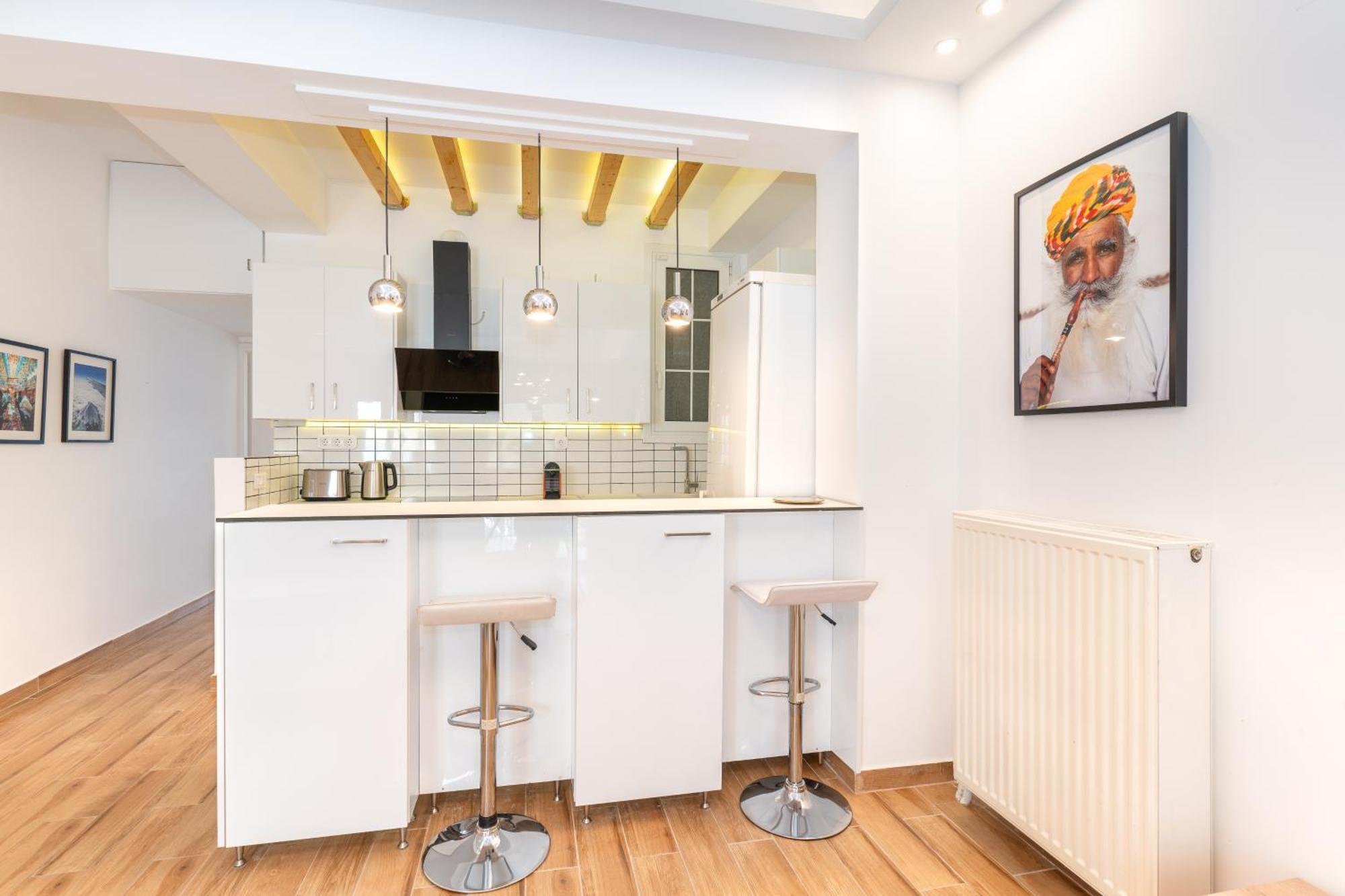 Modern Apartment, Short Walk To Acropolis Sites Athen Eksteriør bilde